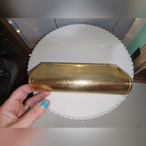 TORY Burch Sunglasses case gold foil - Picture 4 of 9